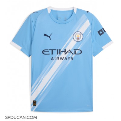 Muški Nogometni Dres Manchester City Ruben Dias #3 Domaci 2025-26 Kratak Rukav Muški Nogometni Dres Manchester City Ruben Dias #3 Domaci 2025-26 Kratak Rukav